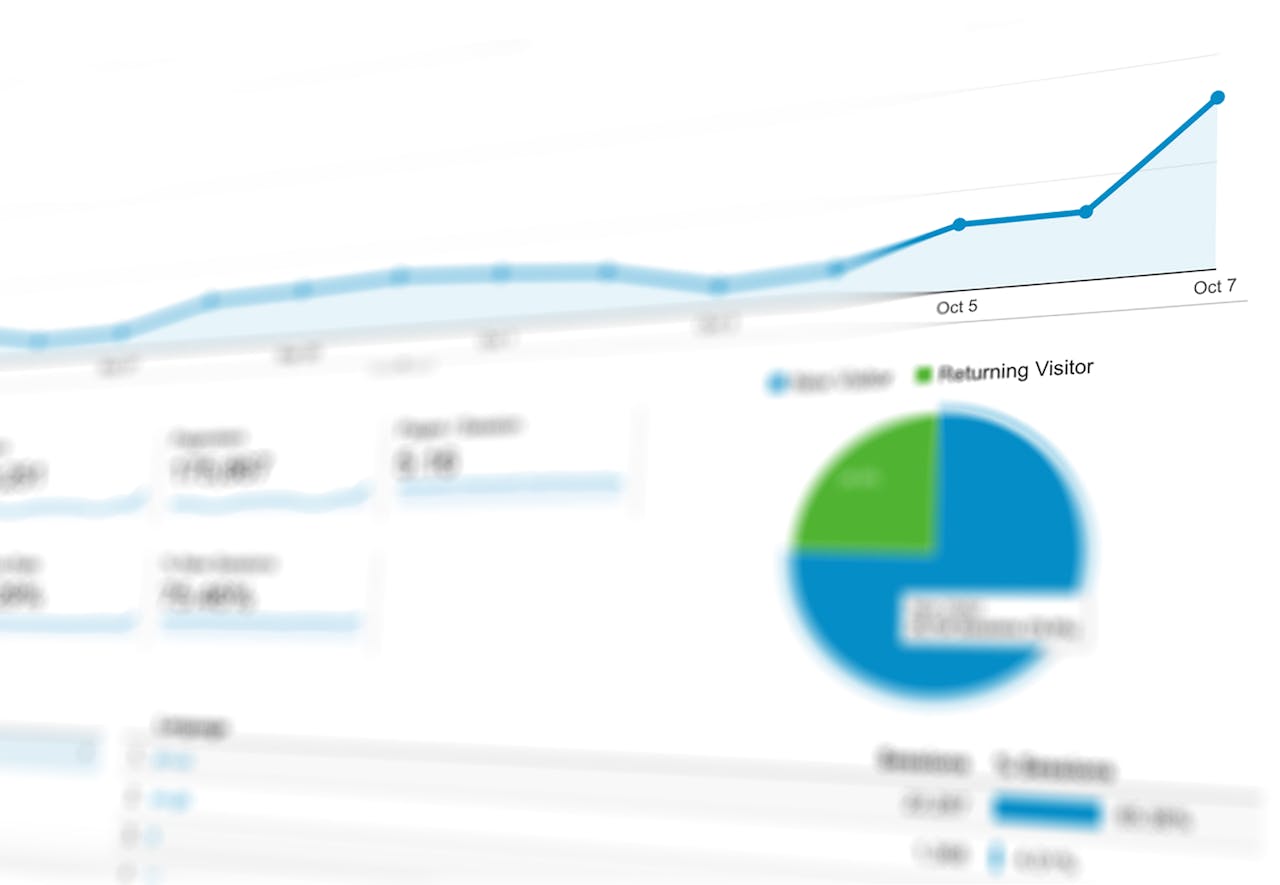 cta-bg Abstract visualization of data analytics with graphs and charts showing dynamic growth.
